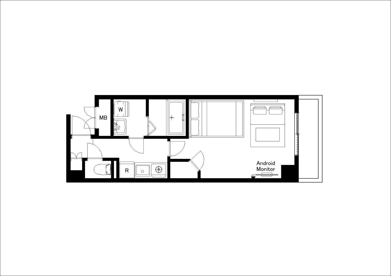 Best Residence Kujo 大阪 客房 照片